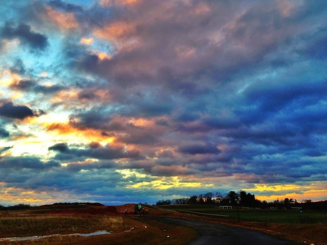 sunset washington dc