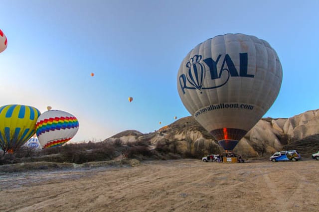hot air balloon cappadocia