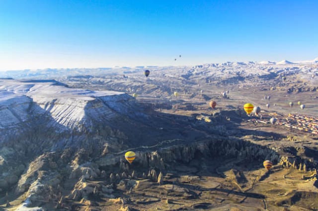 hot air balloon cappadocia