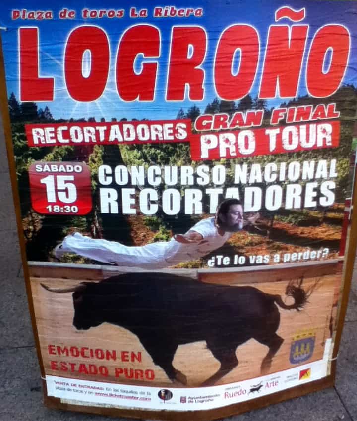 recortadores bullfighting spain