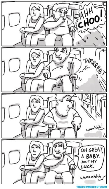 annoying people on airplanes