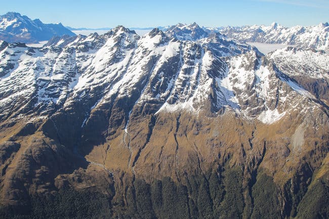Flying to Milford Sound