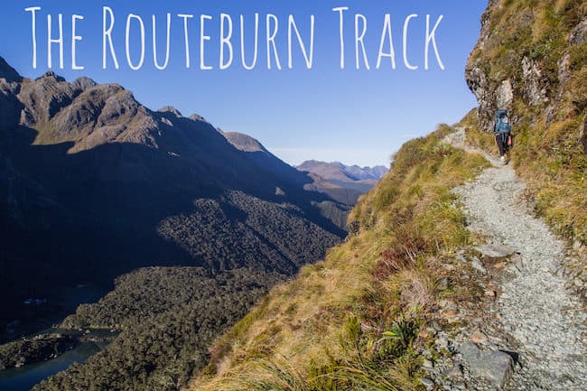 hiking Routeburn Track