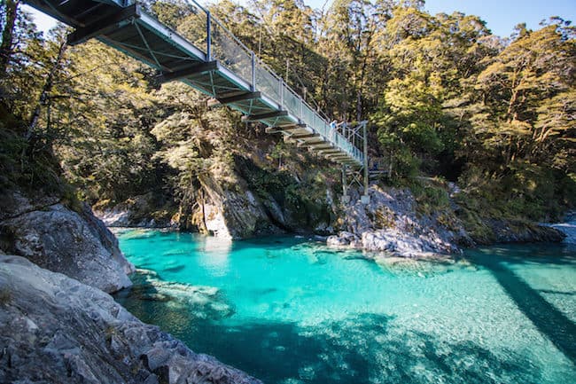 blue pools new zealand