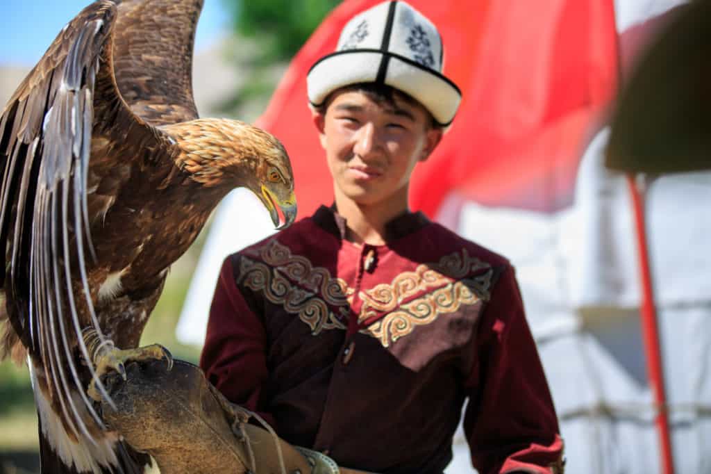 Ak Zholtoi, the six year old eagle queen of Kyrgyzstan - Young Adventuress
