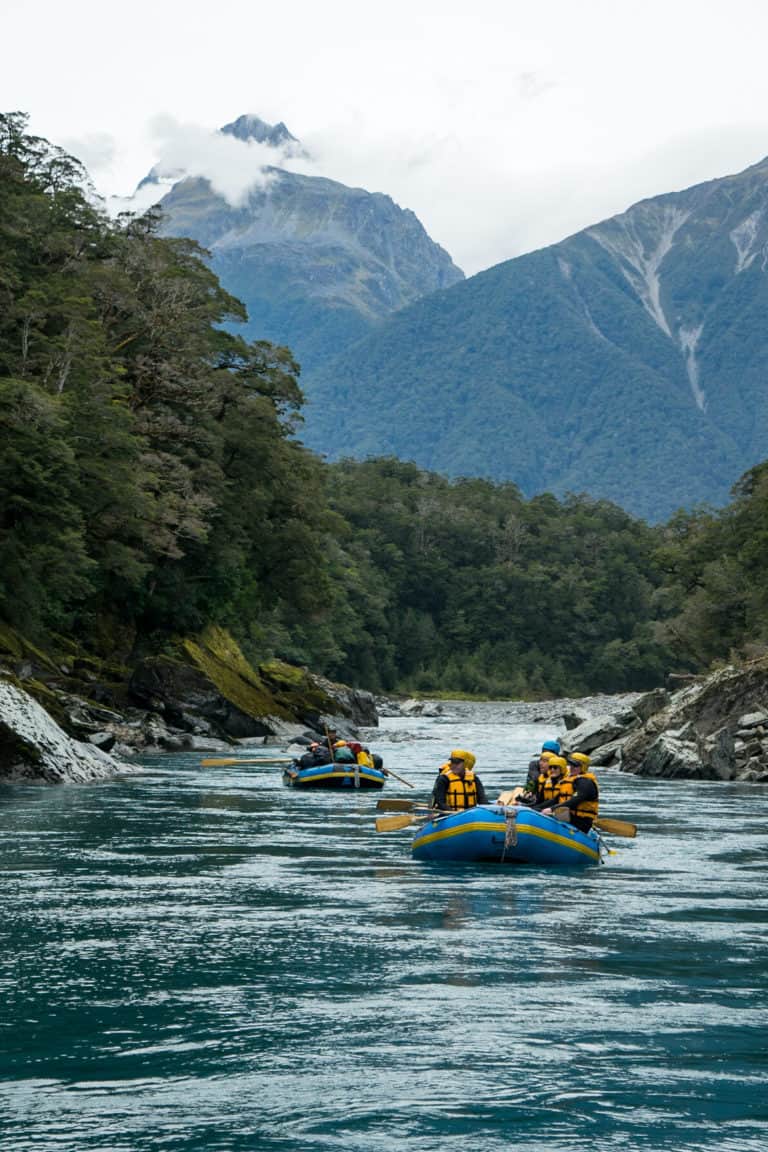 Rafting the Landsborough River - one of New Zealand's greatest ...
