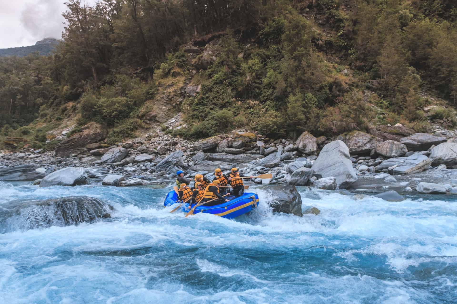Rafting the Landsborough River - one of New Zealand's greatest ...
