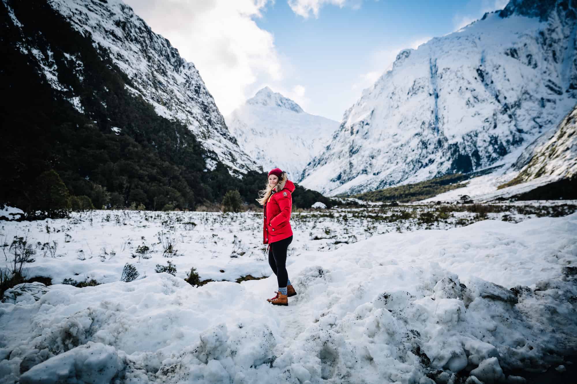 milford sound winter