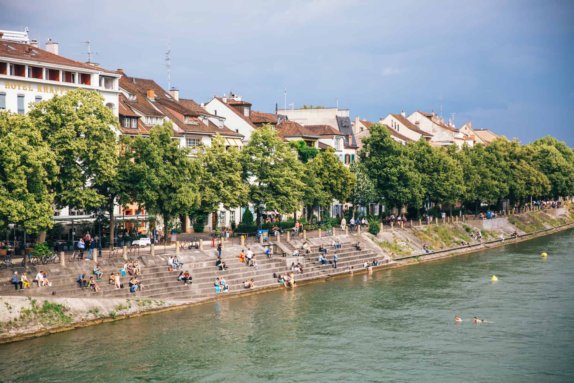 rhine river basel