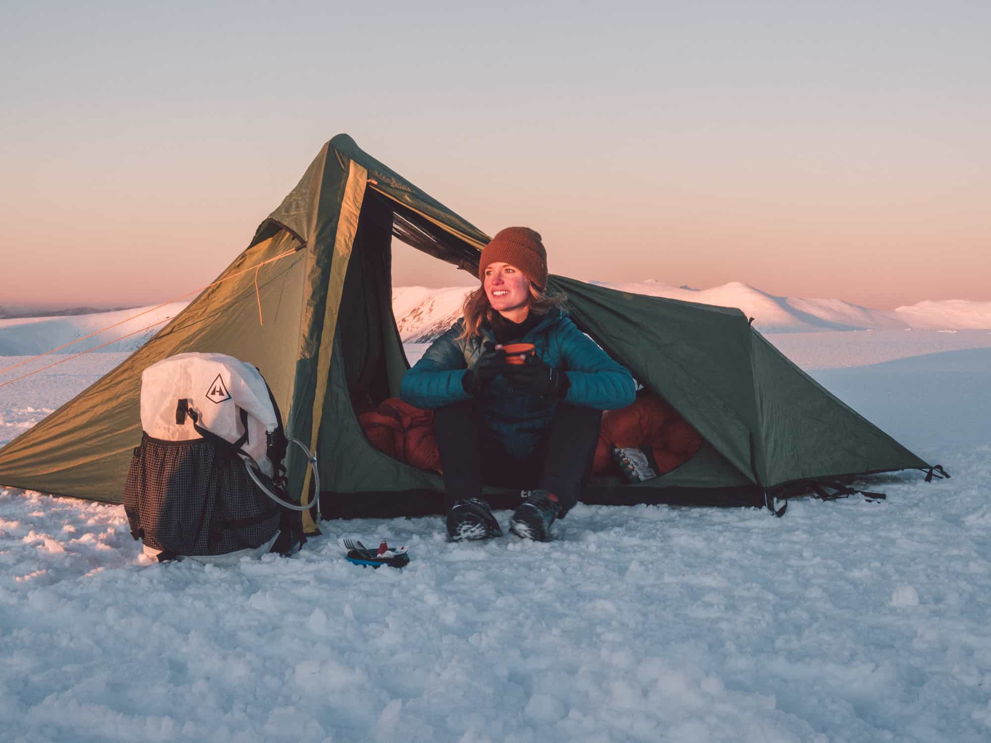 winter camping