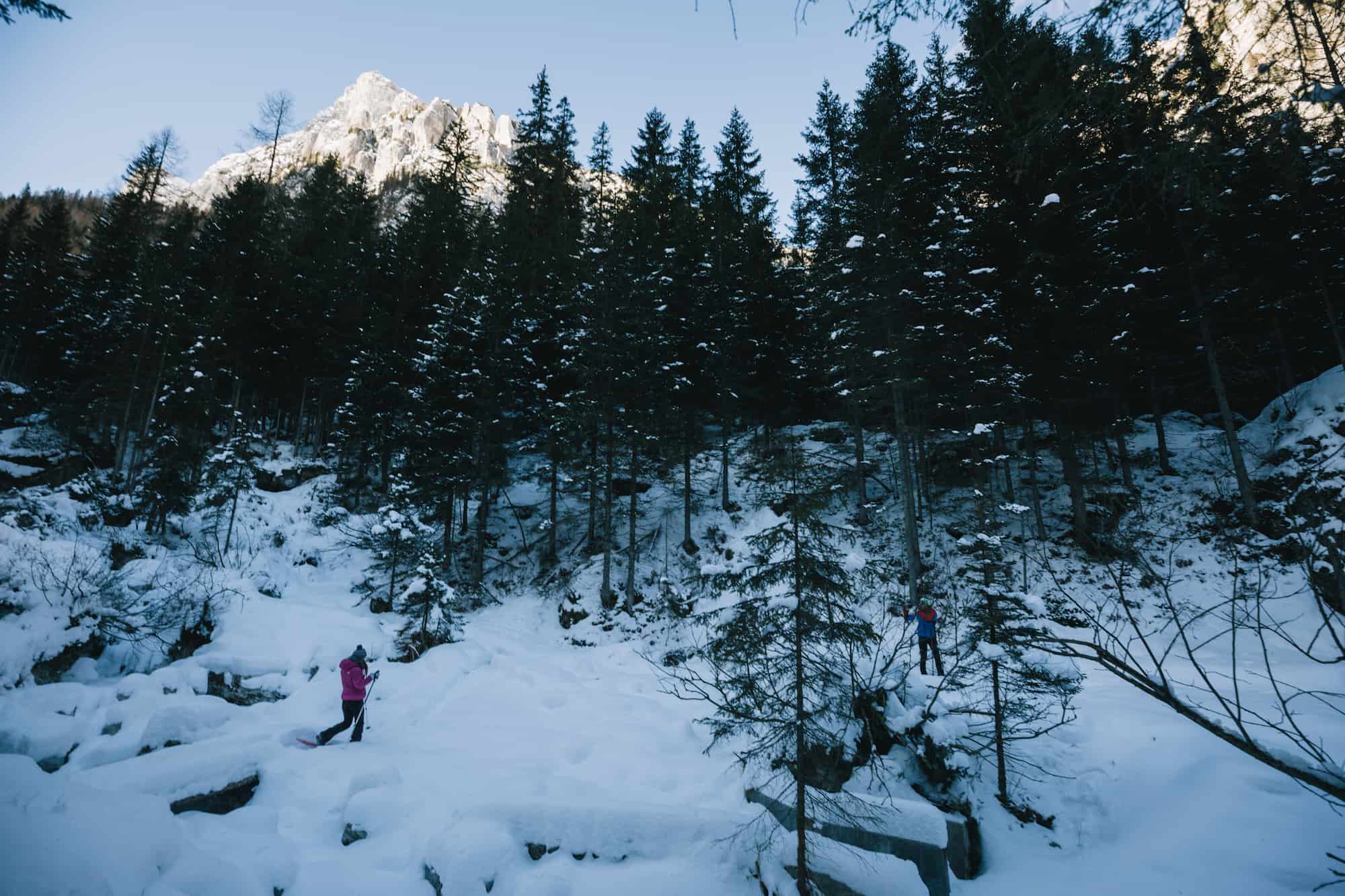 dolomites winter