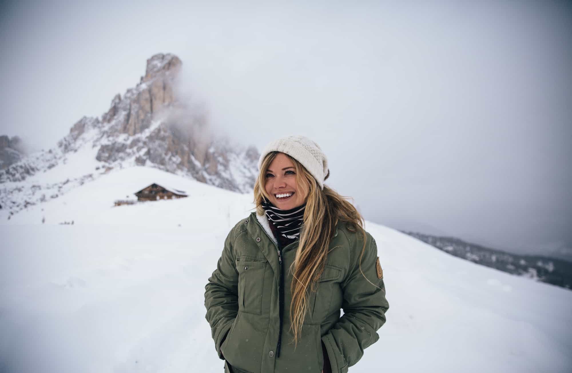 dolomites winter