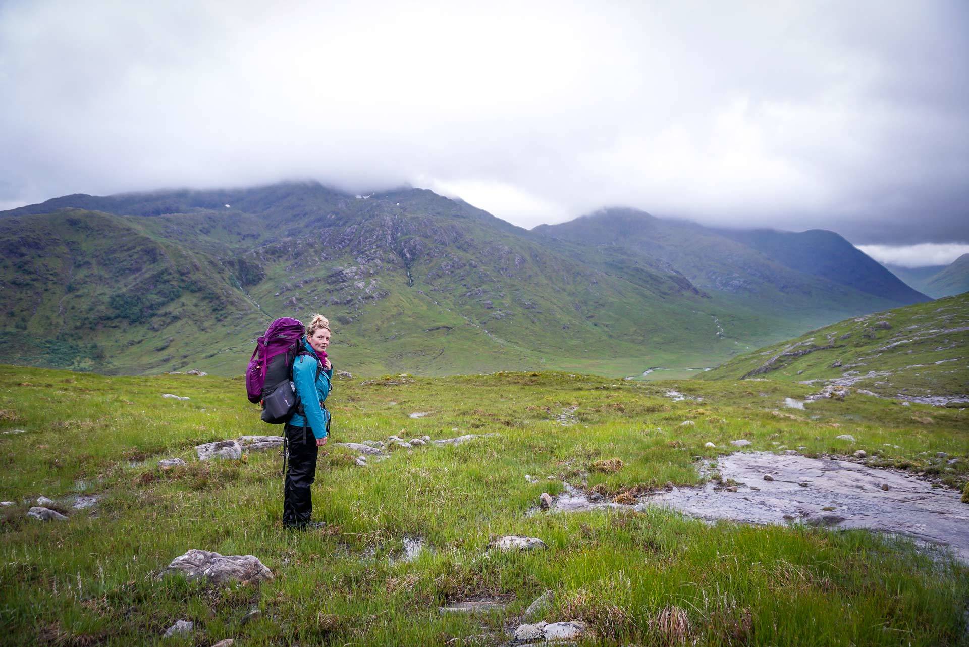 hiking Scotland solo